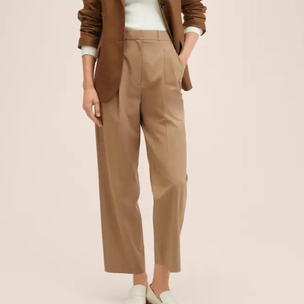 NWT Mango Straight Leg Trousers